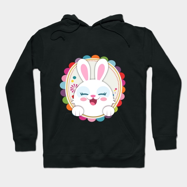 Happy EASTER Hoodie by richhwalsh